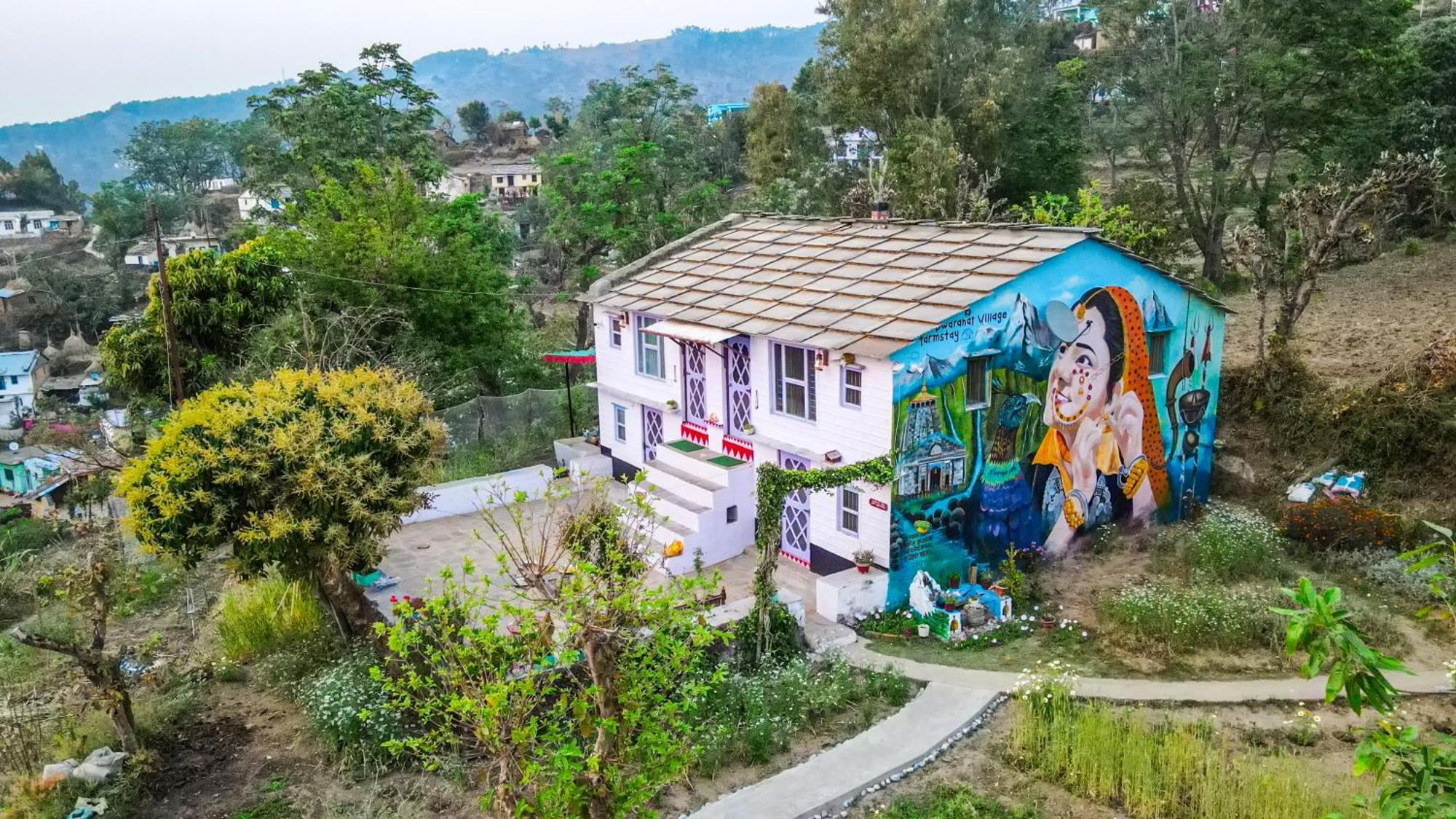 Dwarahat Village Farmstay- Babaji'S Cave المظهر الخارجي الصورة